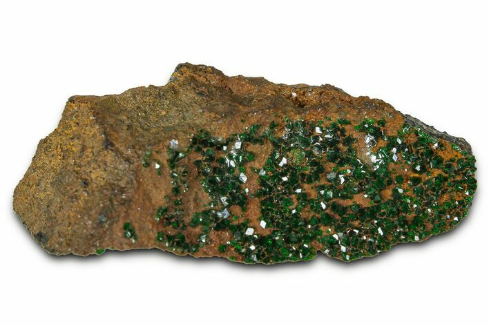 Sparkling Green Uvarovite Garnets - Russia #380021